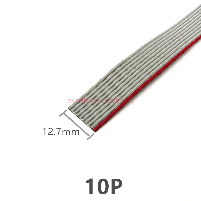 1 2 5 10Meter 6P 8 10 14 16 20 26 30 34 40 50 60 Pin Pitch Gray Flat