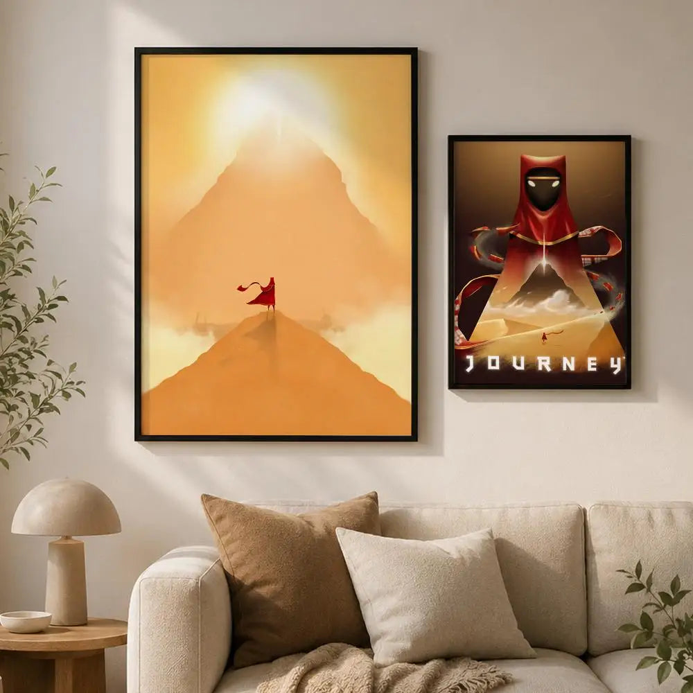 Journey Album Self-Adhesive Wall Poster – HD Waterproof Art Print