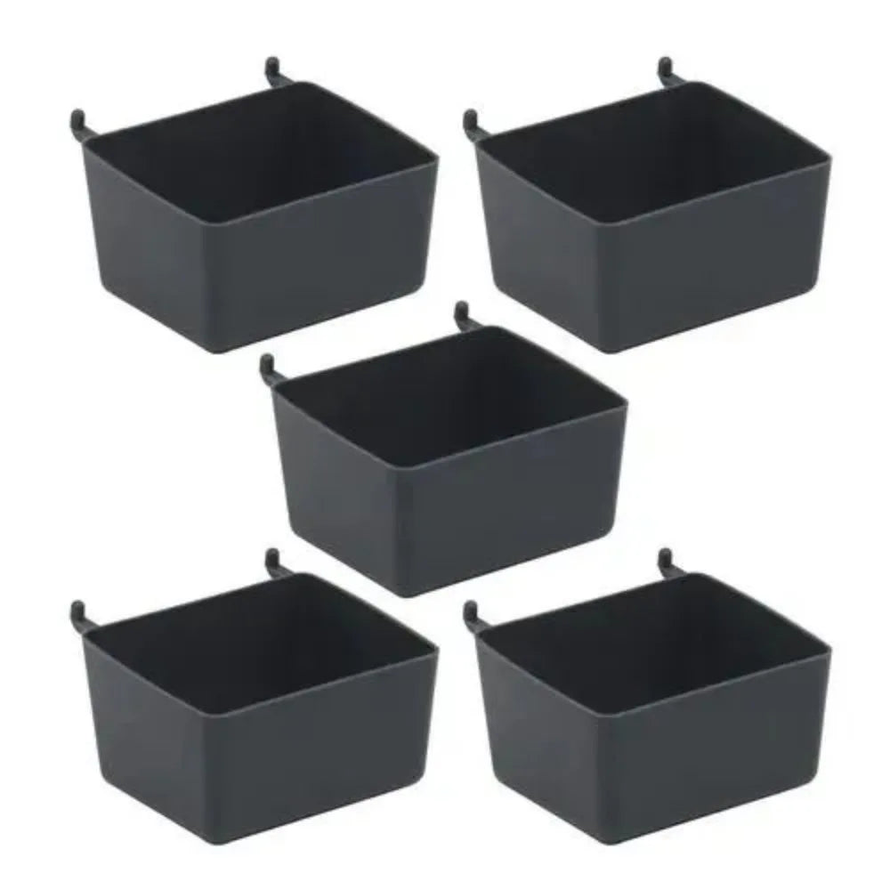 114-Pc Pegboard Hooks Set – Metal Hooks, Bins & Peg Locks