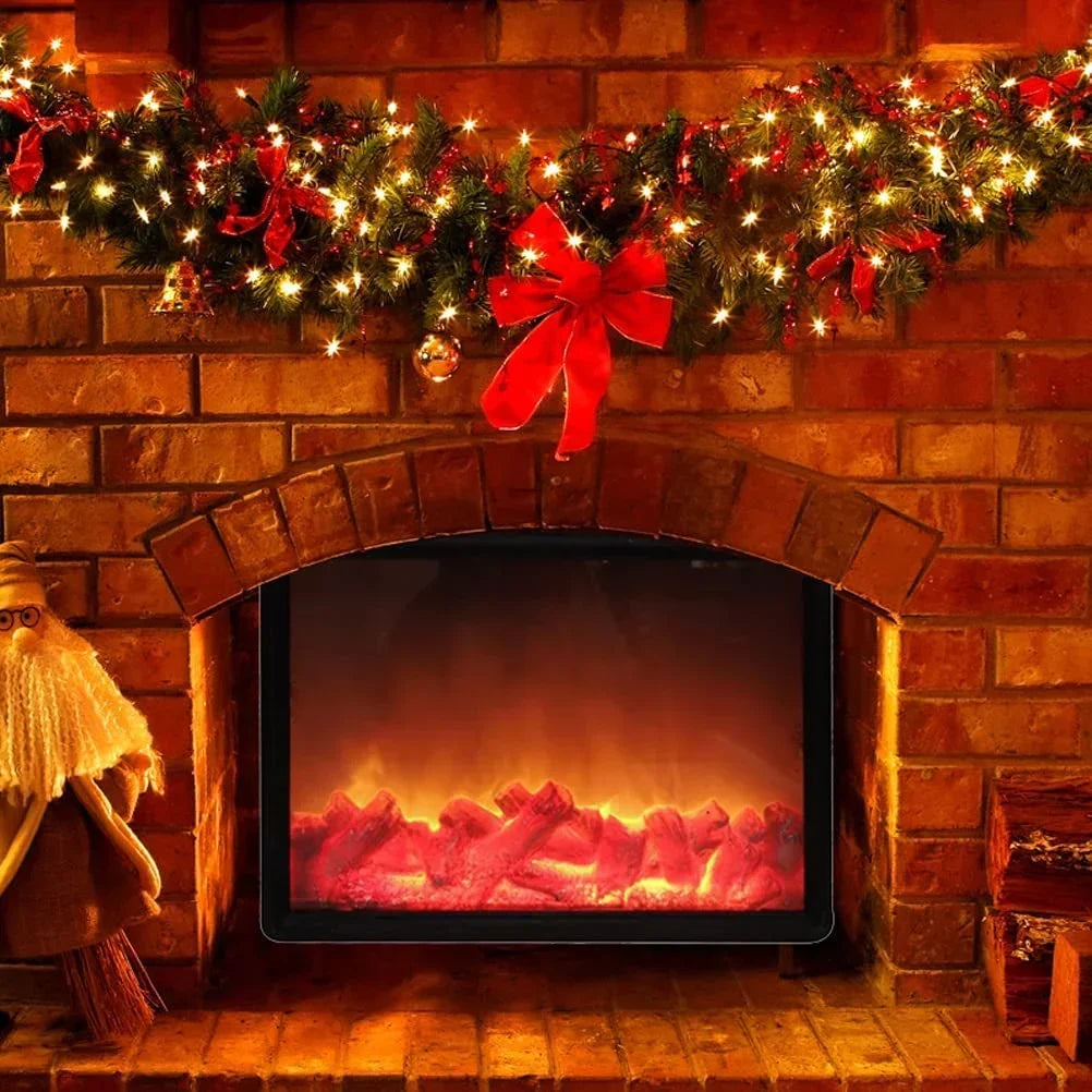 Flameless Fireplace LED Flame Lamp | Realistic Décor Light