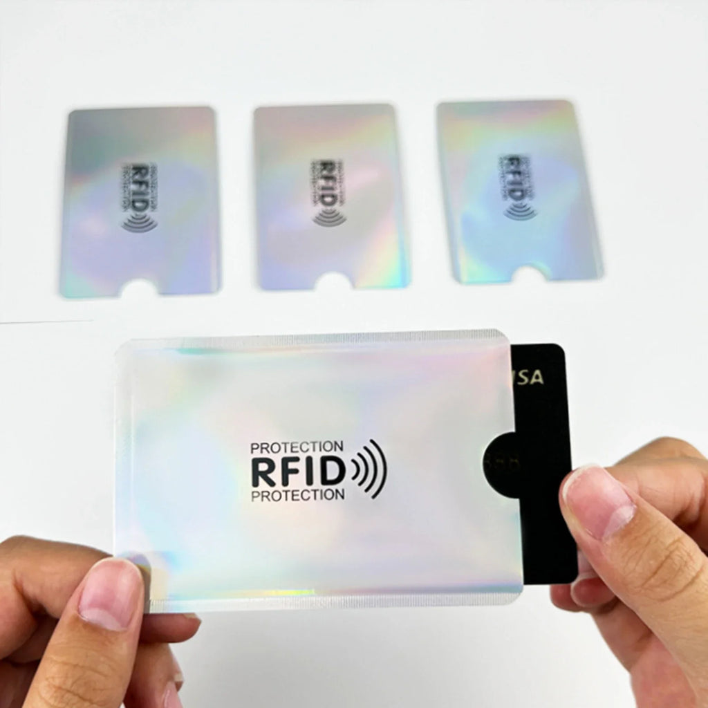 RFID Blocking Card Sleeves | Multi-Color Credit Card Protectors