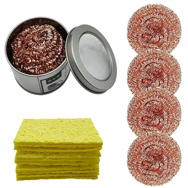 Cleaning Ball Desoldering Soldering Iron Mesh Filter Nozzle Tip