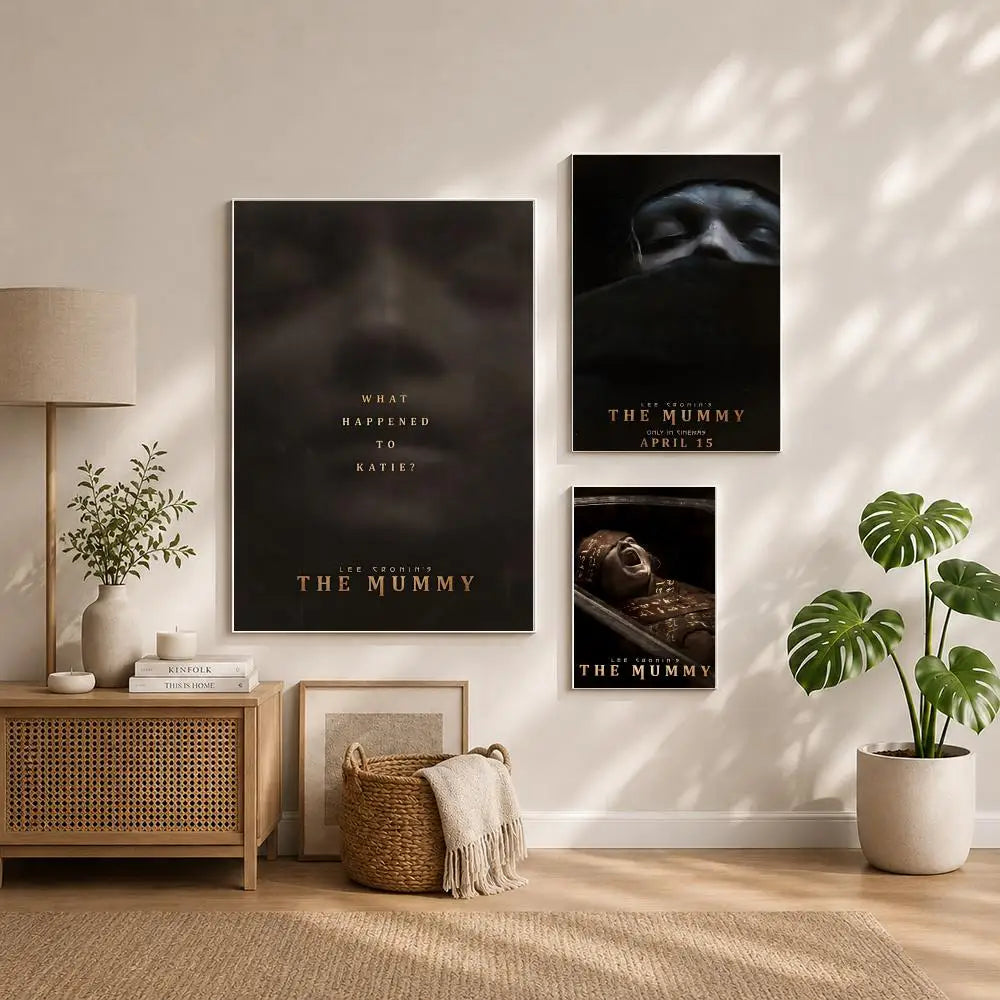 The Mummy Movie Poster HD Self-Adhesive Waterproof Wall Art