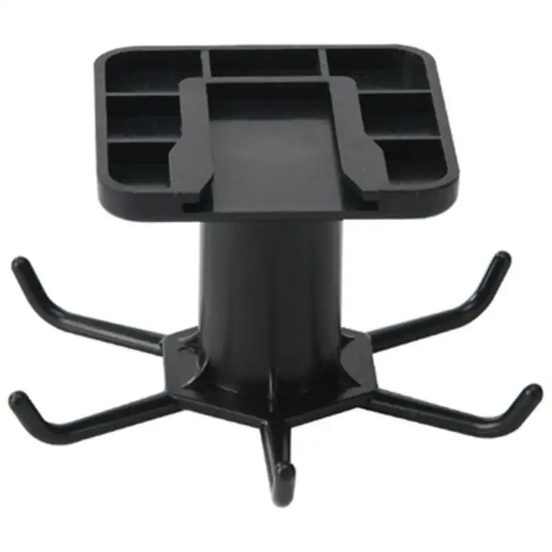 Under-Cabinet Utensil Hanger – 6 Rotating Hooks, No Drill