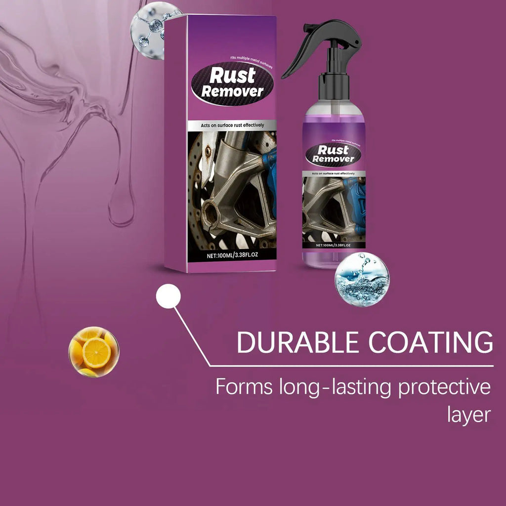 Metal Rust Remover Spray 100ml | Iron Converter for Car & Marine