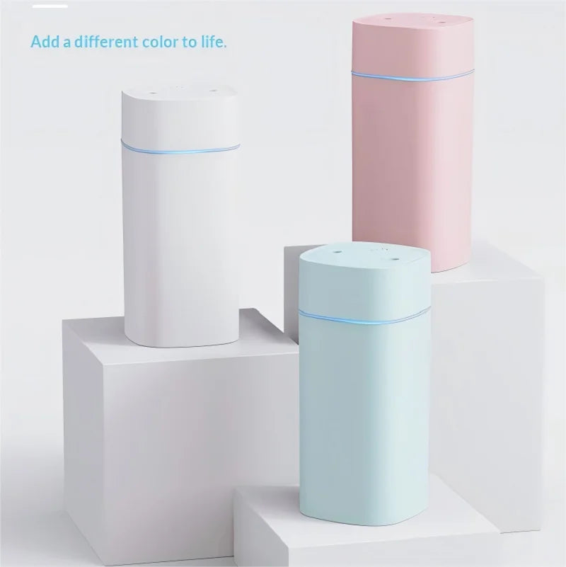 Mini USB Dual Spray Humidifier & Aromatherapy Diffuser