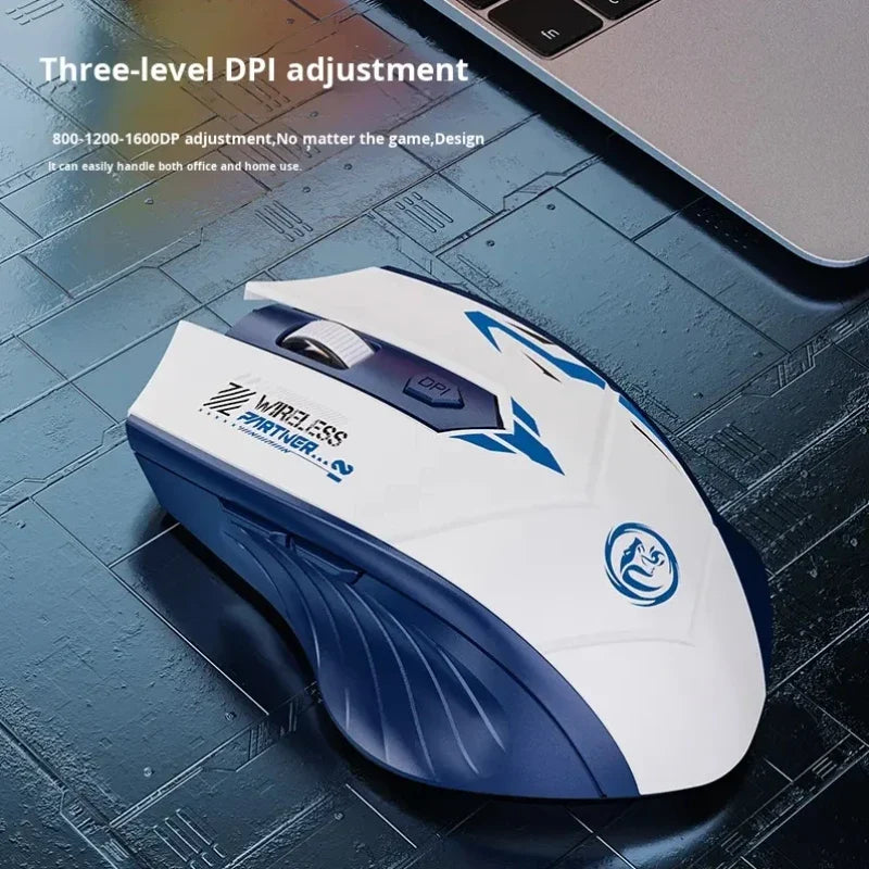 DIXSG Bluetooth 5.2 Dual-Mode Wireless Mouse – 1600 DPI, 6 Button