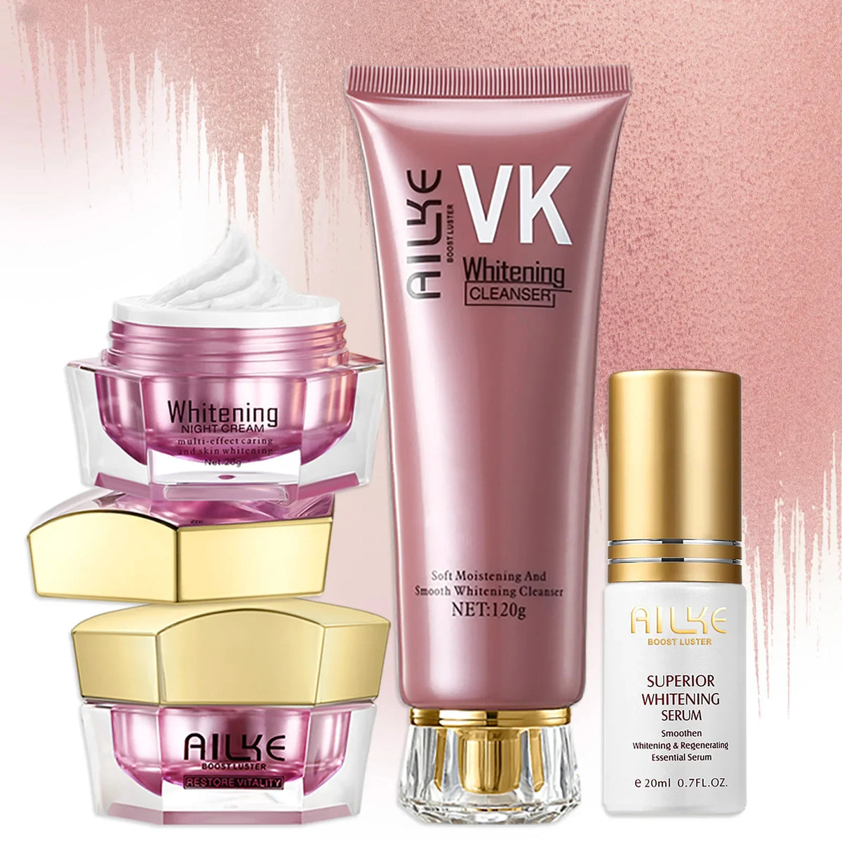 AILKE Brightening Facial Cream Set – Even Skin Tone, All Types