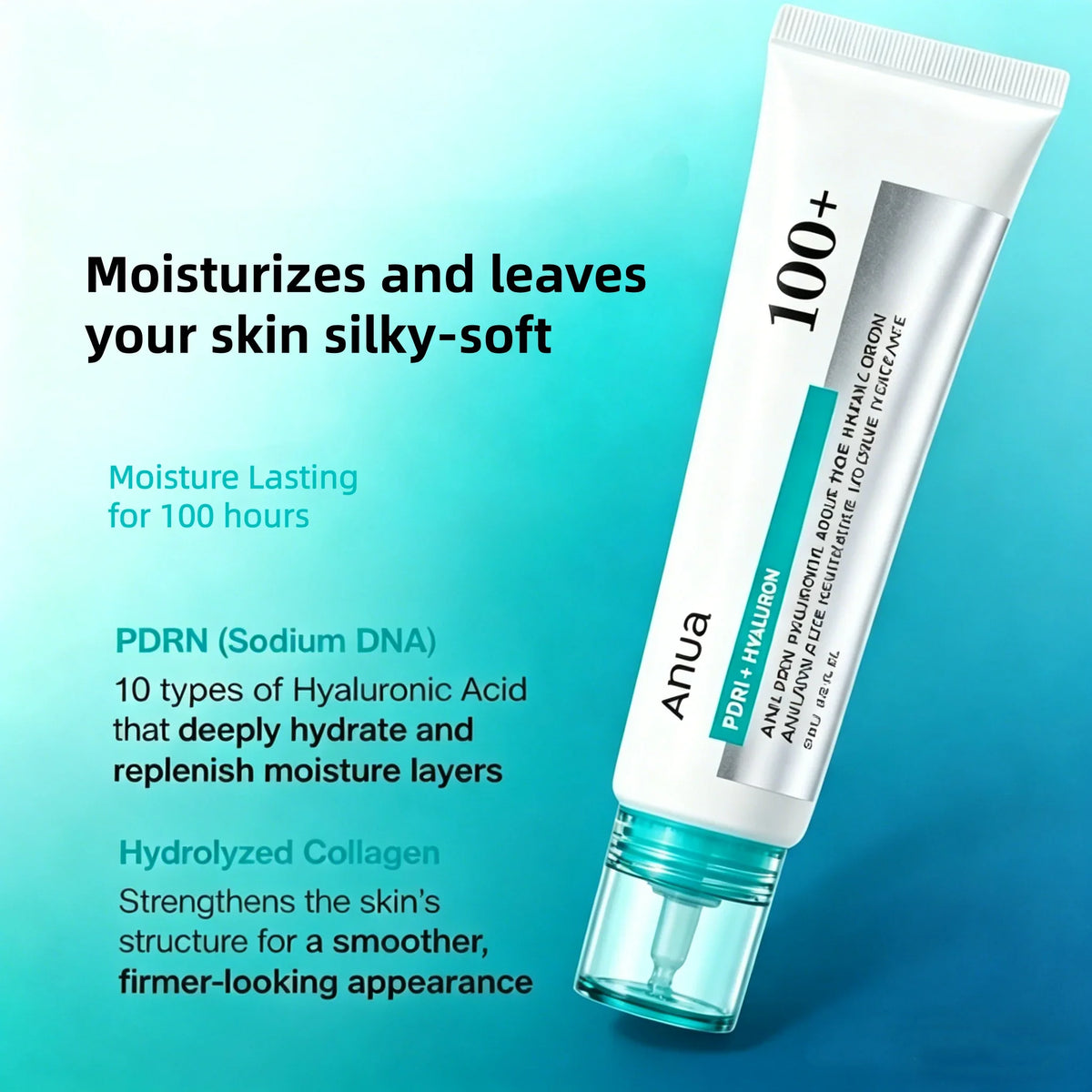 Anua PDRN Hyaluronic Acid Moisturizing Cream 60ml | K-Beauty