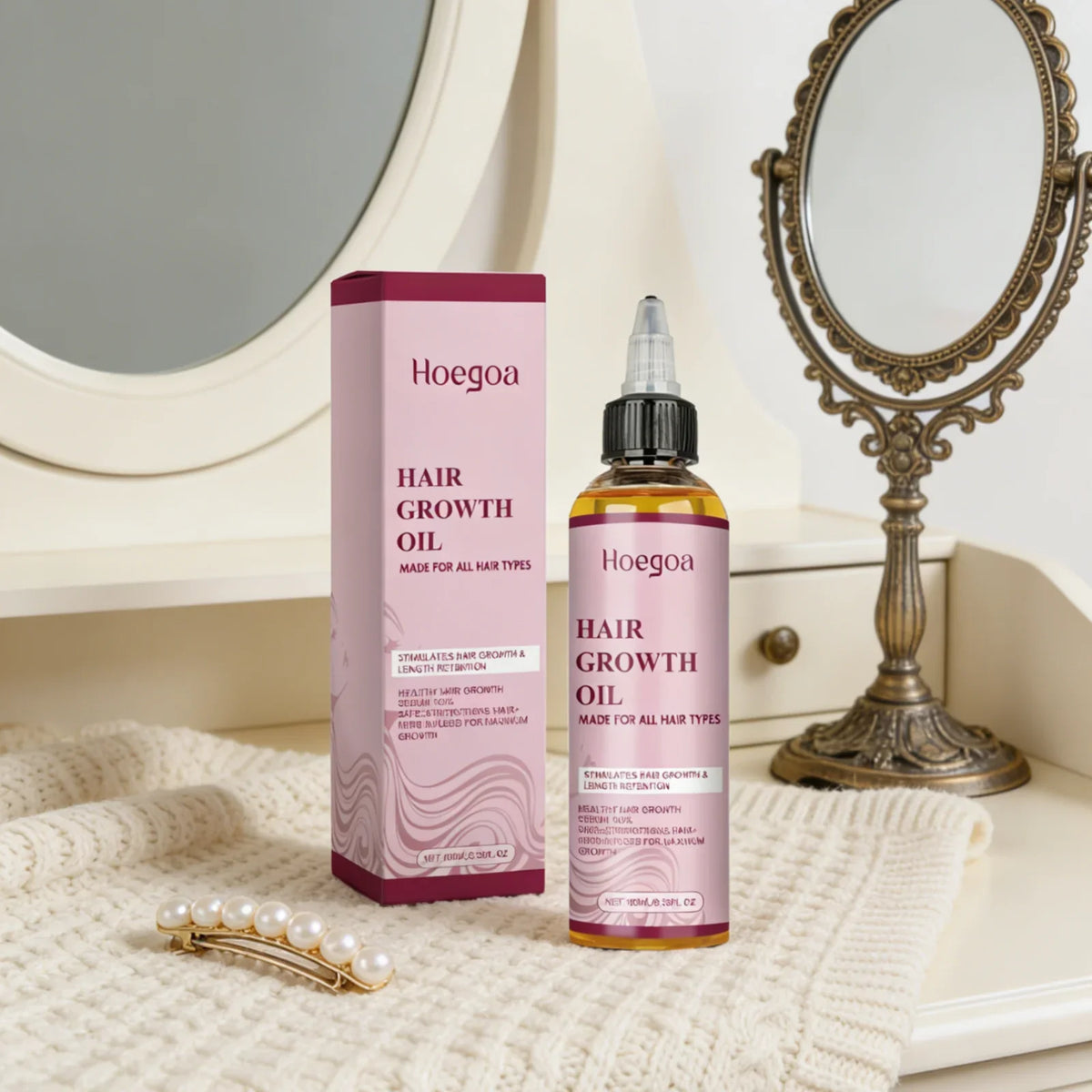 Hoegoa Ginger Rosemary Hair Growth Oil – Deep Nourishment 100ml