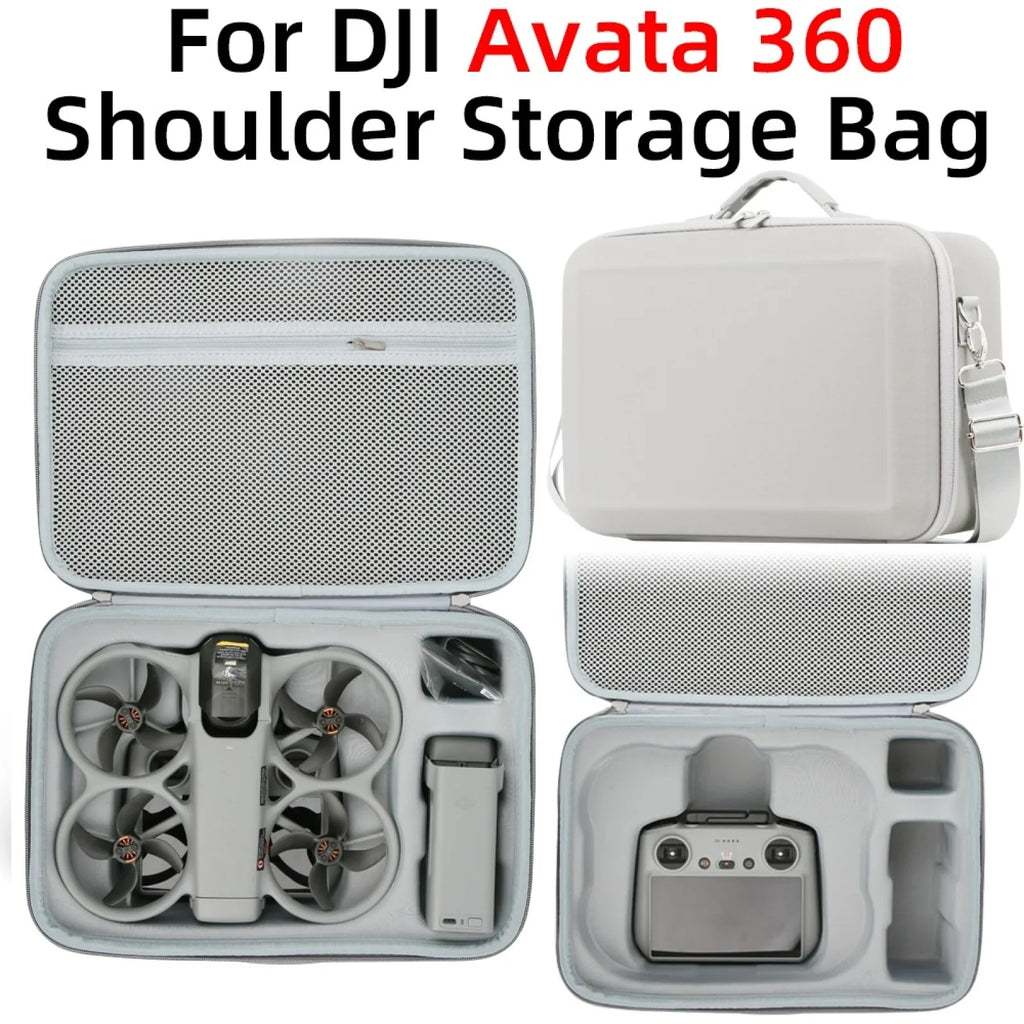 DJI Avata 360 RC2 Carrying Case with Charging Hub & Shoulder Strap