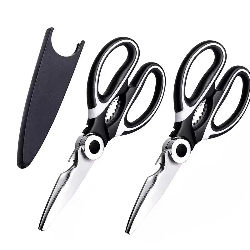 Professional Stainless Steel Kitchen Scissors | Multi-Function
