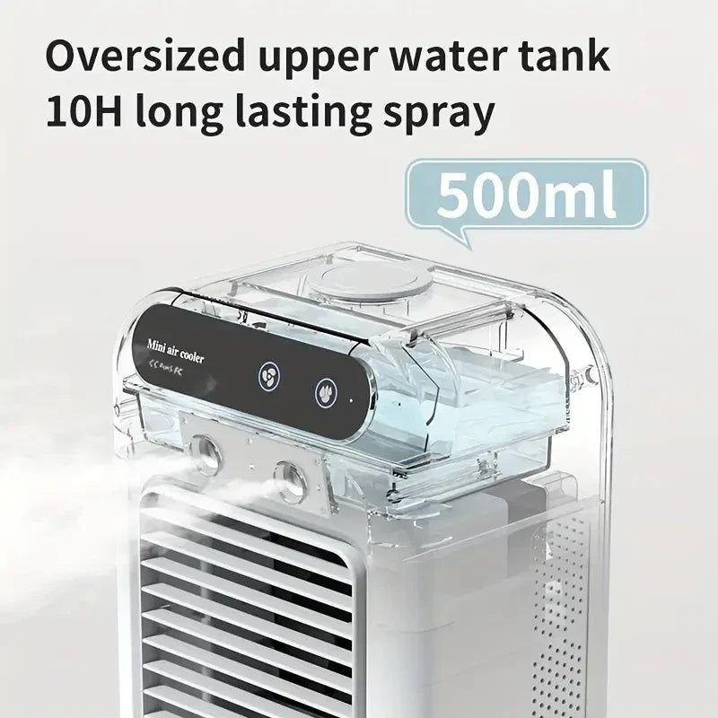 Evaporative Air Cooler Fan | Humidifier & Aromatherapy Desktop