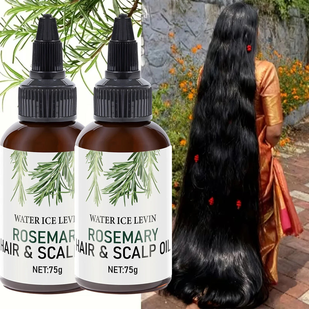 Hair & Scalp Oil with Biotin, Keratin & Rosemary – All Hair Types