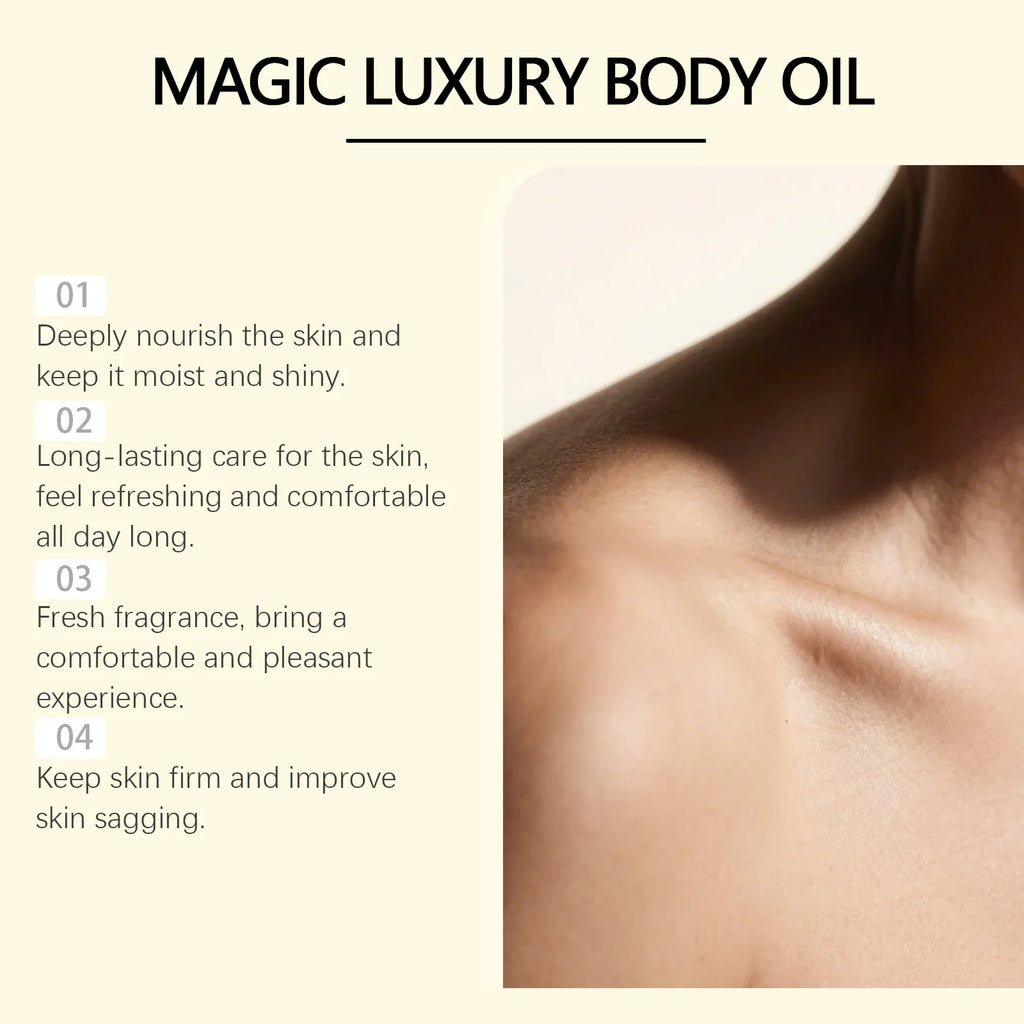 OceAura Bouncy Body Oil – Firming, Hydrating & Smoothing