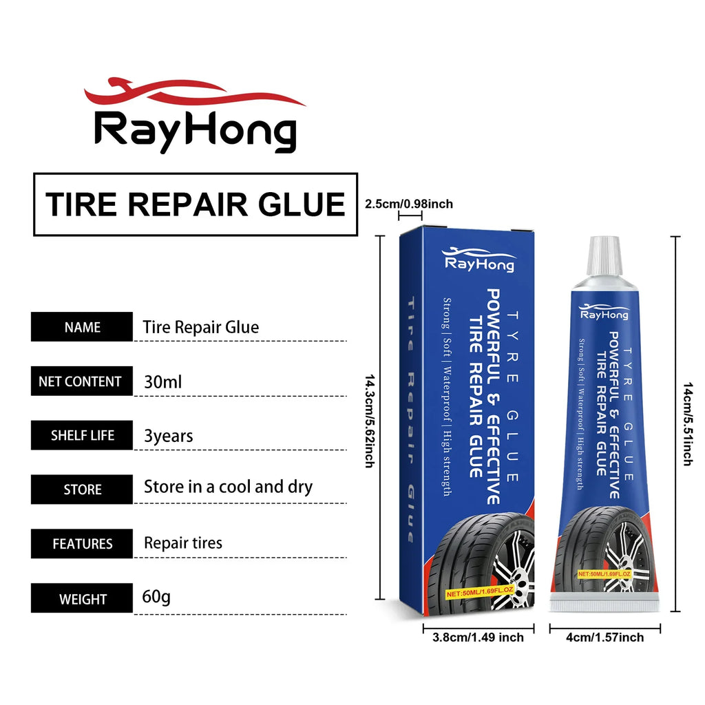 Tire Sidewall Repair Glue – Fix Cracks & Scratches Fast