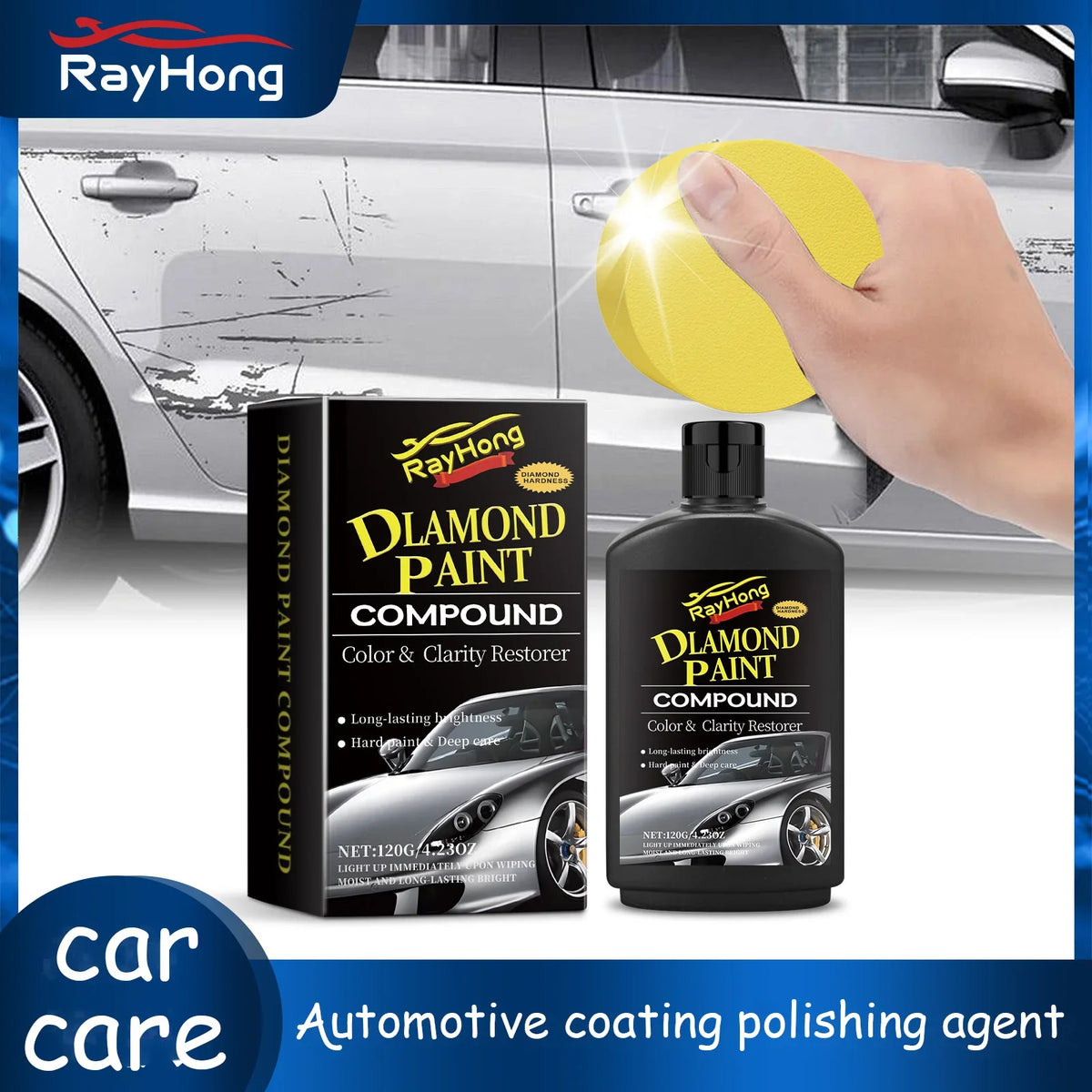 RayHong Car Polish & Coating Wax | Paint Protection Agent