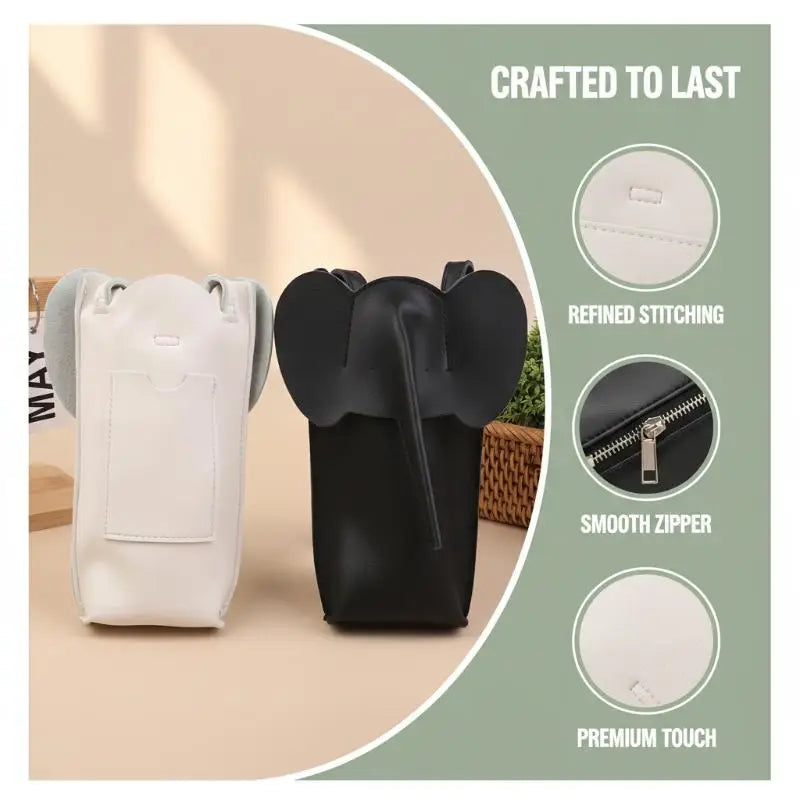 Elephant Mini Phone Bag – Cute Animal Pouch for Cards & Coins