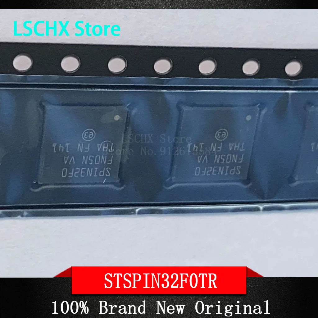 5pcs STSPIN32F0 VFQFPN-48 MCU BLDC Motor Controller IC