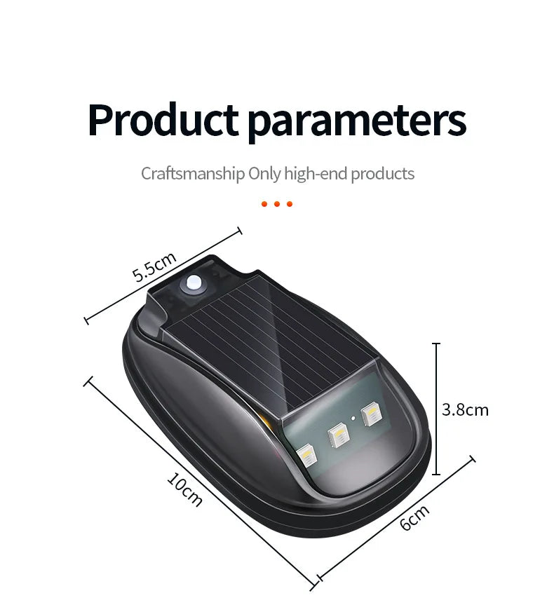 Solar Wireless LED Cab Lights for Truck Roof | No Drill Remote