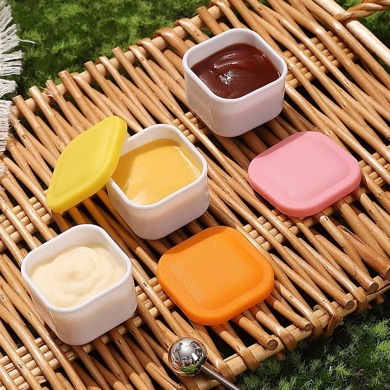 Mini Sauce Bottle Salad Dressing Container | Bento & BBQ