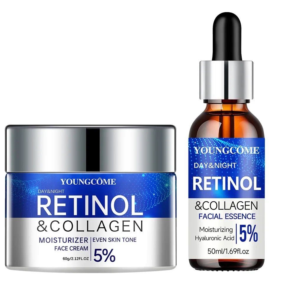 YOUNGCOME Retinol Serum & Cream Set – Hydrating Skincare Duo