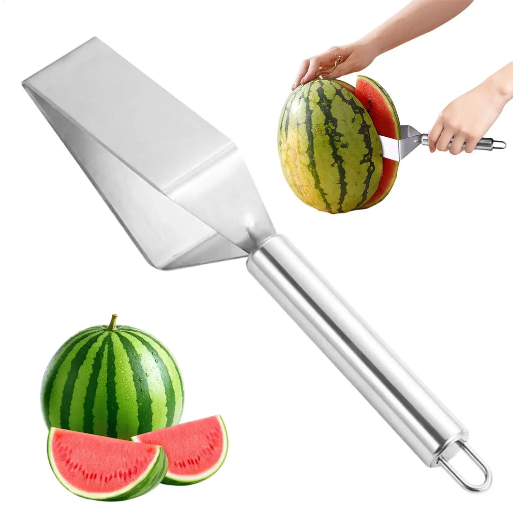 Stainless Steel Triangular Watermelon Slicer & Cutter Tool