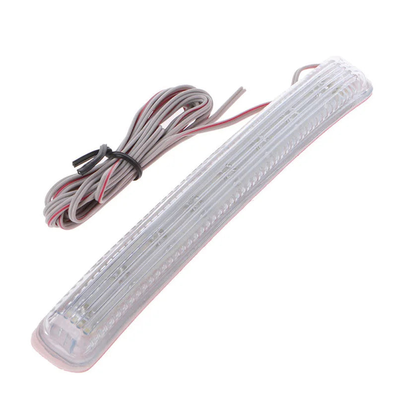 2-Pack Amber 9 SMD LED Rearview Mirror Turn Signal Lights 12V