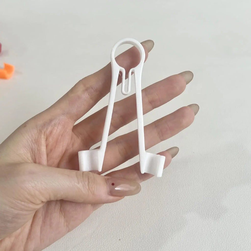 One-Handed Multimeter Probe Holder – 8mm Test Lead Clip