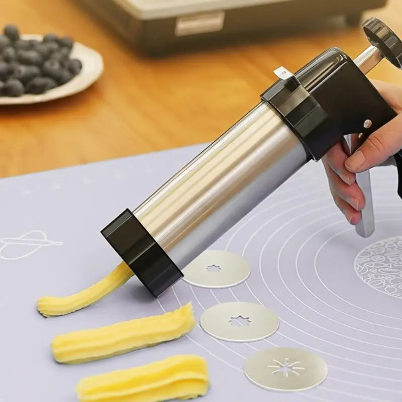 Spanish Churro Maker Machine – Stainless Steel Fry & Bake