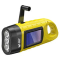 Solar Hand Crank LED Flashlight – Emergency Camping Lamp