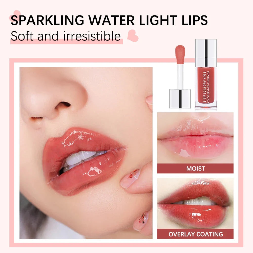 Crystal Jelly Plumping Lip Glow Oil – 10 Tinted Shades | ibcccndc