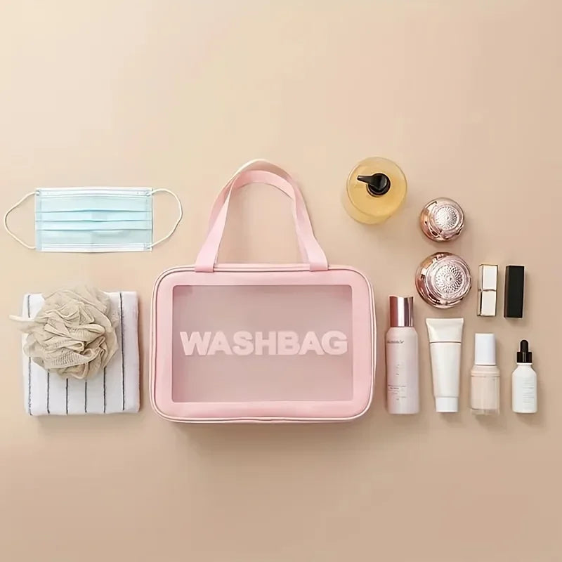 Wet-dry Separation Makeup Bag Portable Toiletry Travel Essentials