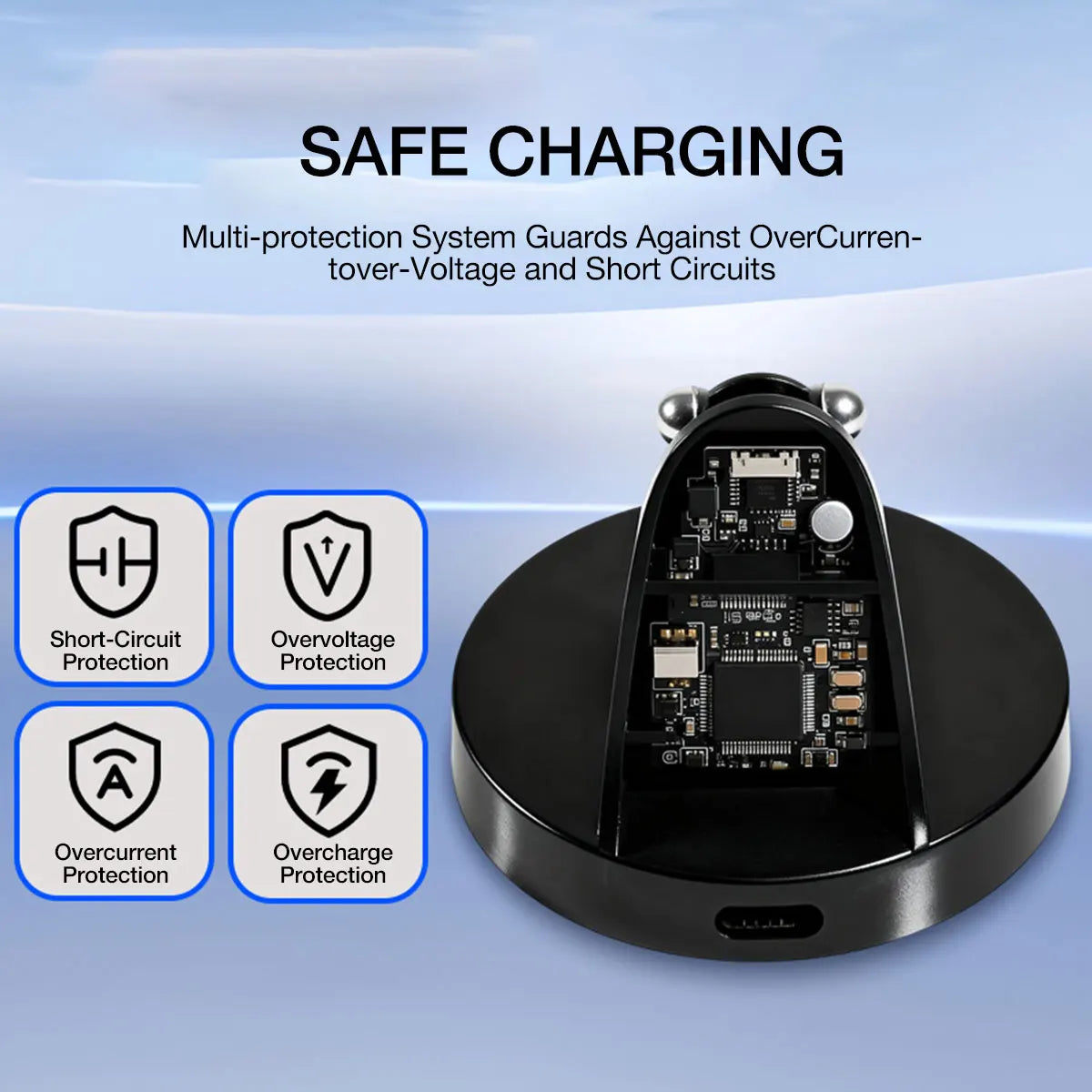 USB-C Charging Stand for Ray-Ban Meta Smart Glasses + 1M Cable
