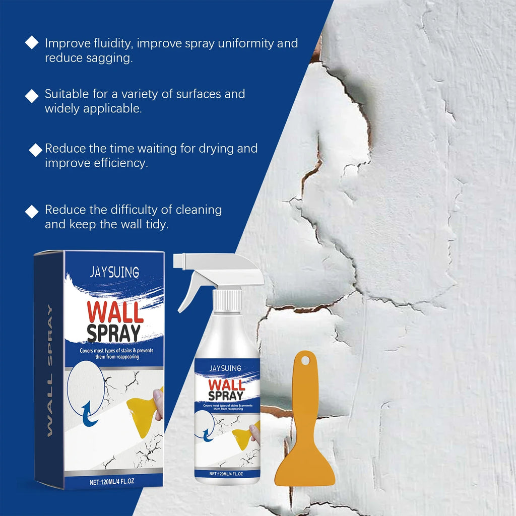 Jaysuing Wall Repair Spray – Waterproof & Sun-Resistant Paint