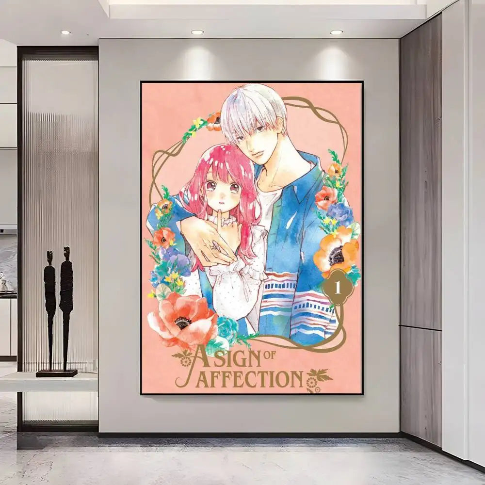 A Sign of Affection Anime Poster – HD Waterproof Wall Art
