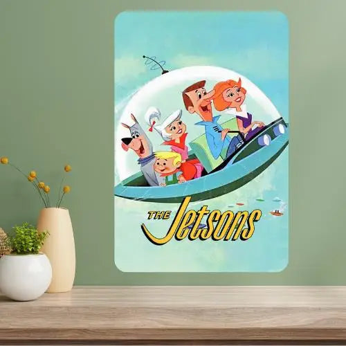 Jetsons Classic TV Show Metal Poster Sign | Retro Wall Art