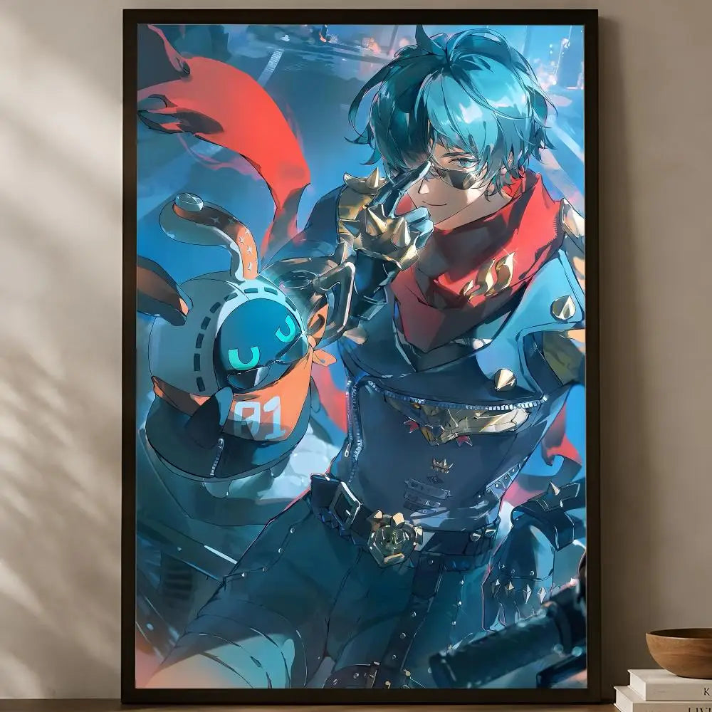 Zenless Zone Zero Self-Stick HD Wall Poster – Waterproof