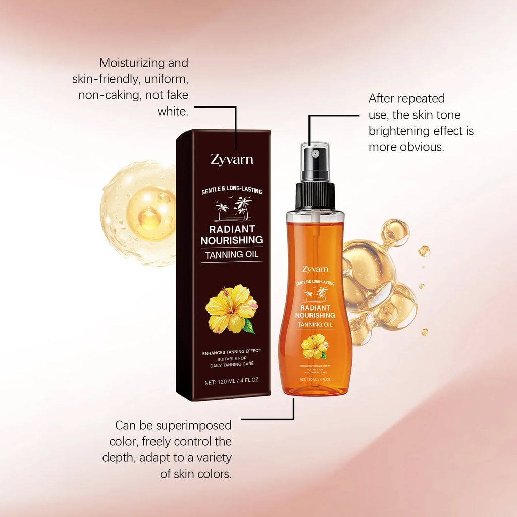 Sun Tanning Bronzing Oil – Hydrating Natural Glow 120ml