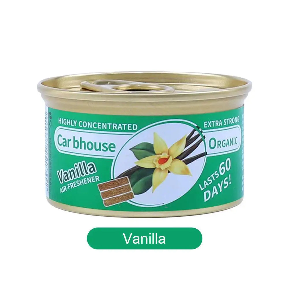 Car Air Freshener Canned Wood Block | Long-Lasting Auto Scent
