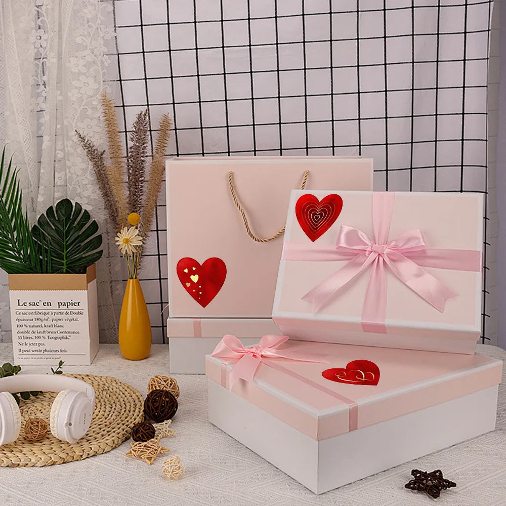 1000 Pcs Heart Sticker Roll – Journals, Gifts & Scrapbooking