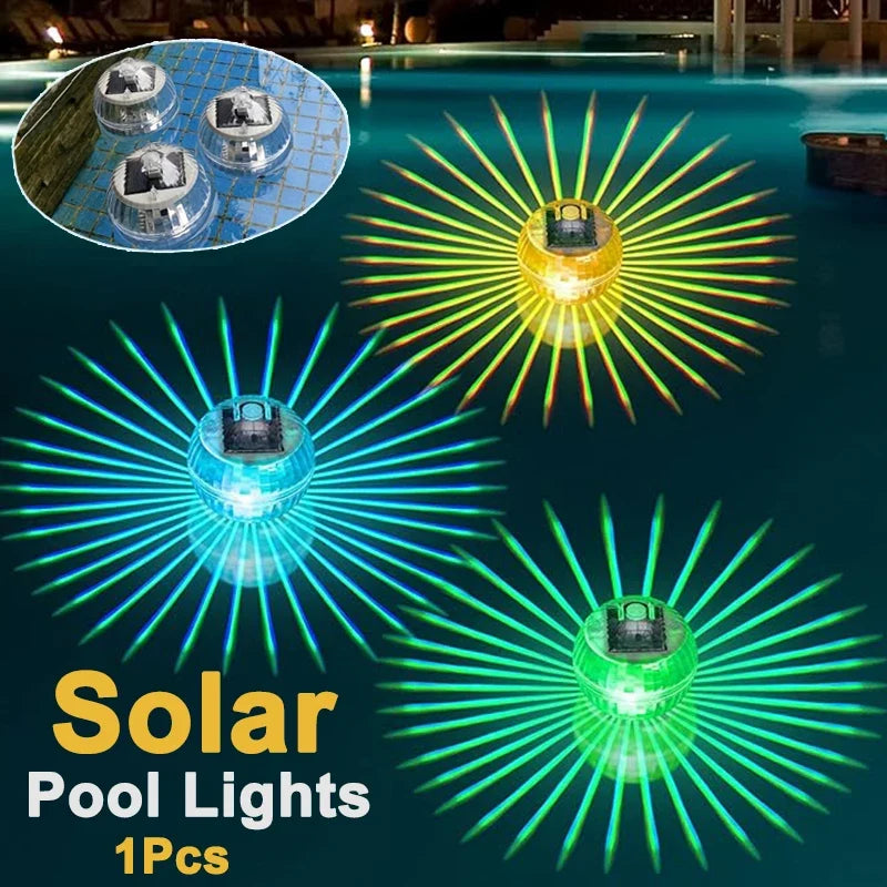 Solar LED Floating Ball Light – RGB Color Changing Pool Lamp