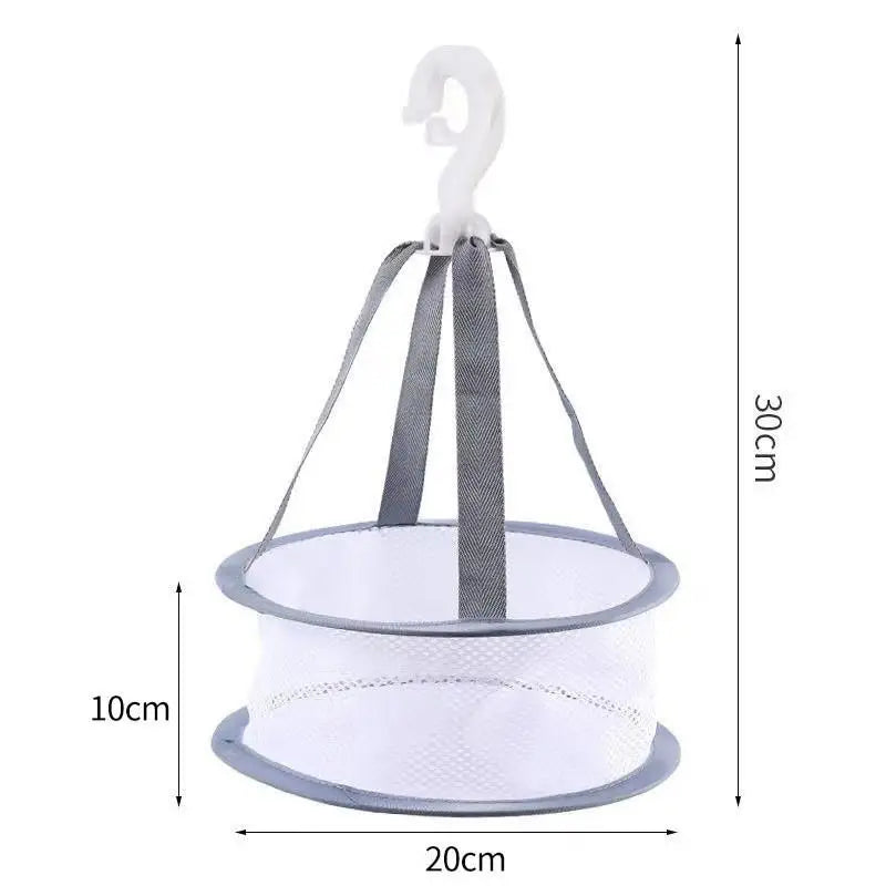 Foldable Flat Mesh Drying Basket | Anti-Deformation Clothes Net
