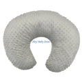 Stretchy Nursing Pillow Cover | Soft Minky, Large Zipper, 22.5"