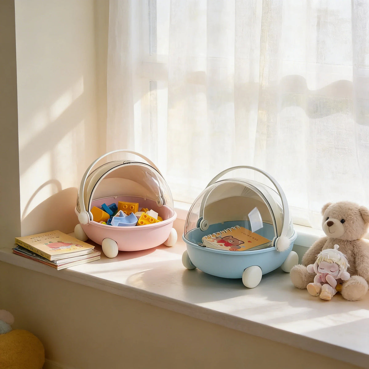 Matrabbu Mokoko Doll Stroller Storage Box Space Module Sleep Cradle