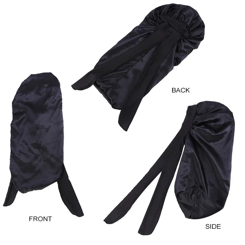 Extra Large Satin Bonnet for Natural & Curly Hair | Sleep Cap