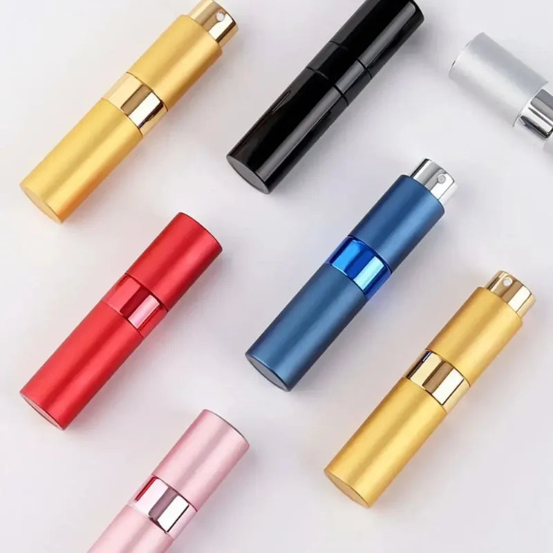 Portable Aluminum Refillable Travel Perfume Spray Bottle