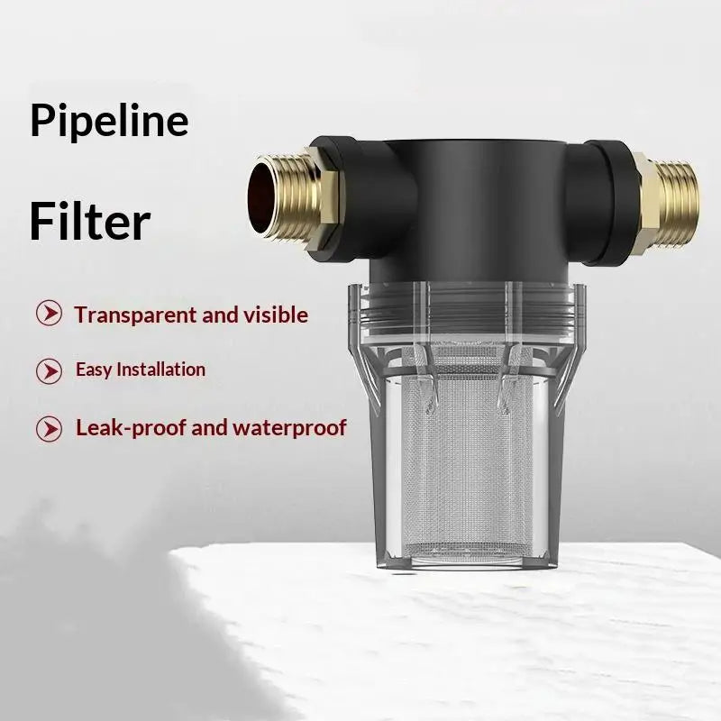 Garden Irrigation Prefilter 1/2" 3/4" 1" | Drip & Sprinkler System