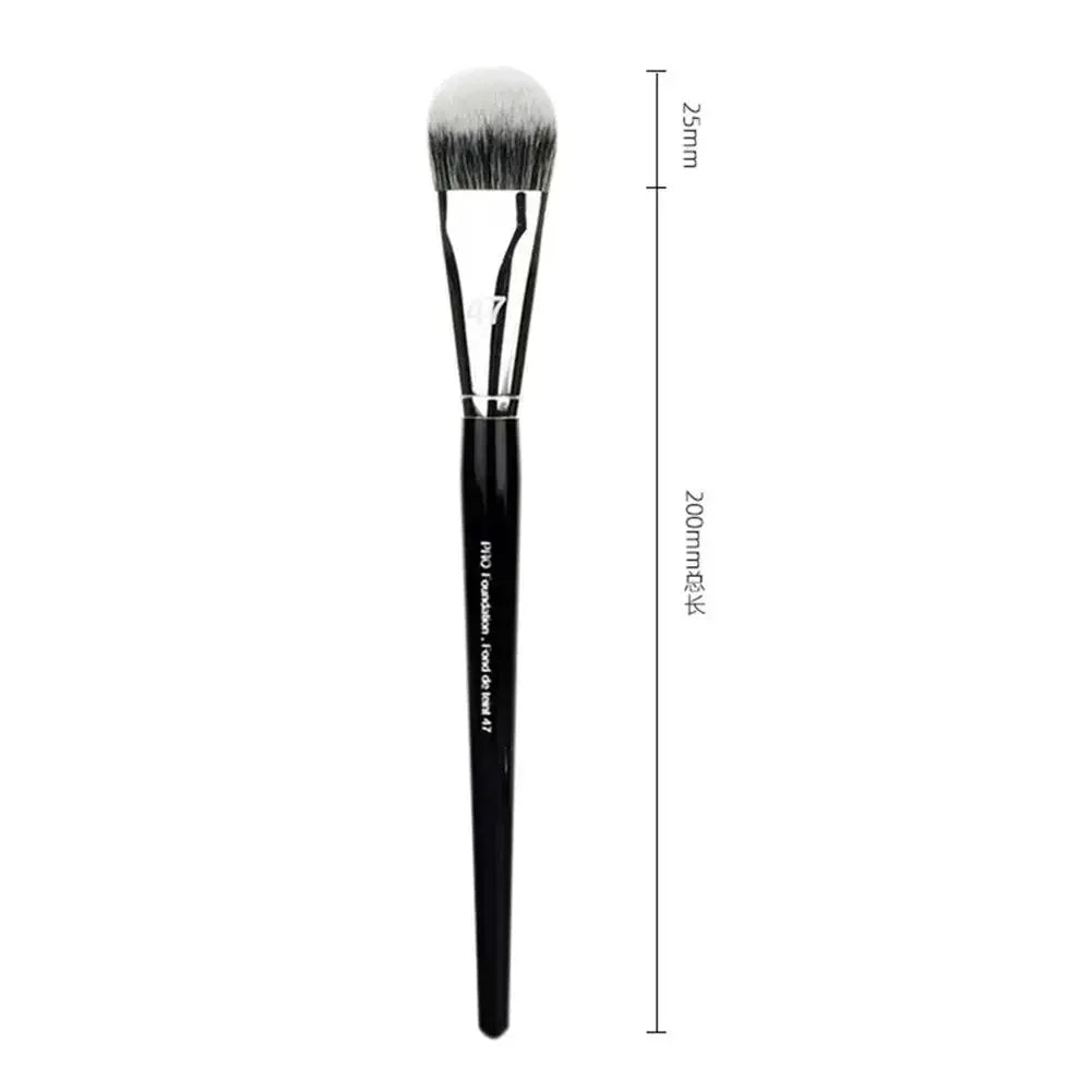 Professional Foundation Brush – Soft Synthetic Broom Head Makeup