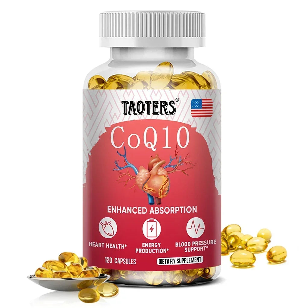 CoQ10 400mg Capsules – Antioxidant & Heart Energy Support